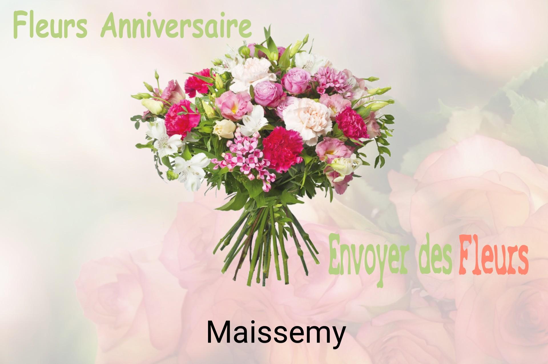 Bouquet de fleurs d’anniversaire livré à Maissemy